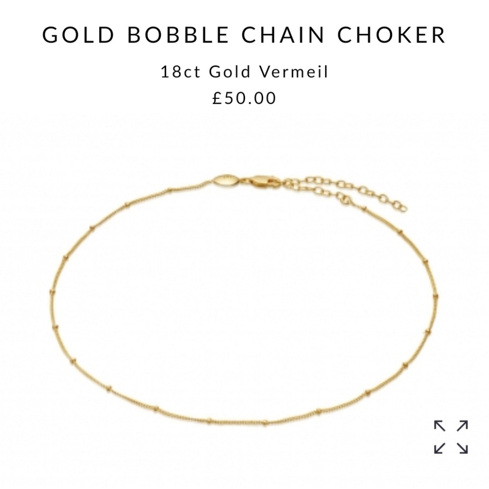 MISSOMA / Gold Vermeil Bobble Chain Choker